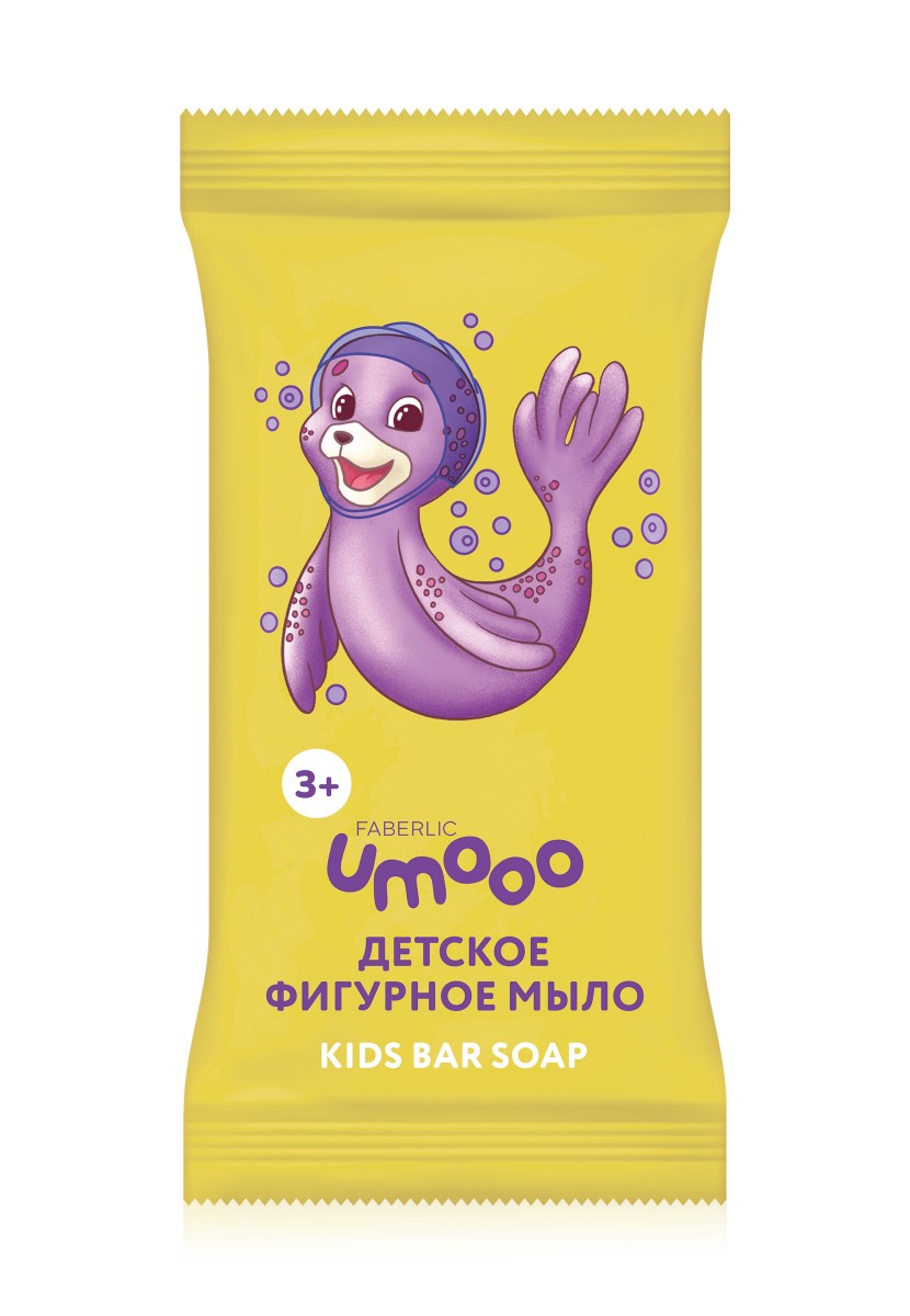 Фигурное туалетное мыло «Тюлень» Umooo 3+