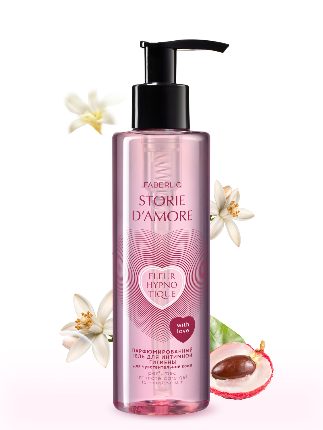 Парфюмированный гель для интимной гигиены для чувствительной кожи Fleur Hypnotique