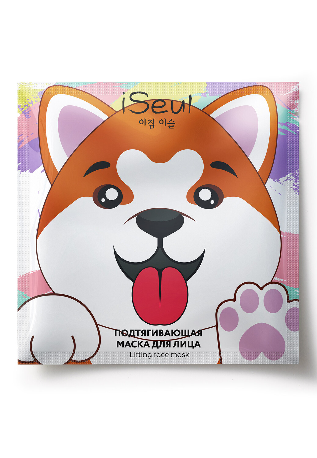 Подтягивающая тканевая маска для лица «Собачка» iSeul