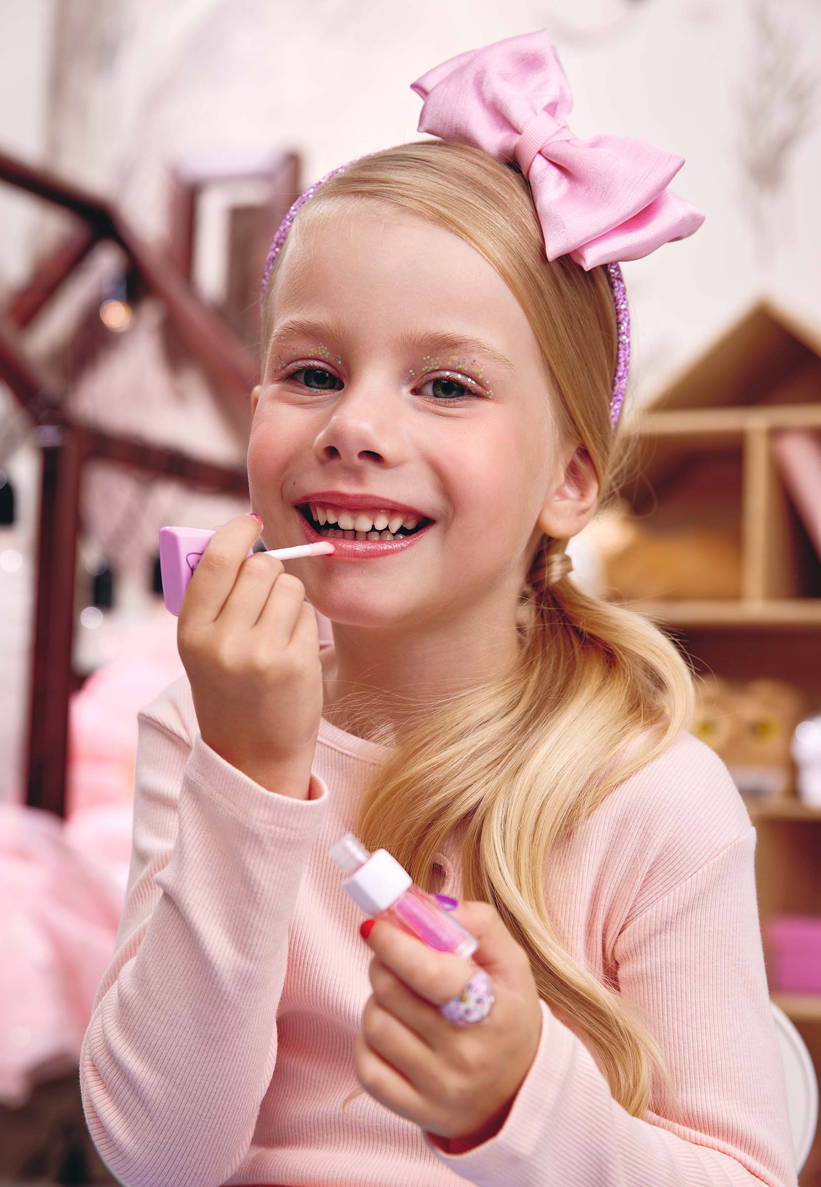 клубничный бантик